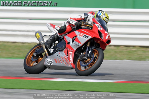 2010-06-26 Misano 0135 Rio - Superstock 1000 - Free Practice - Rene Mahr - Suzuki GSX-R 1000 K9
